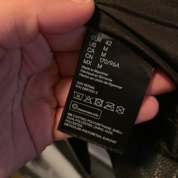 Faux Leather Jacket - Picture 7 of 8